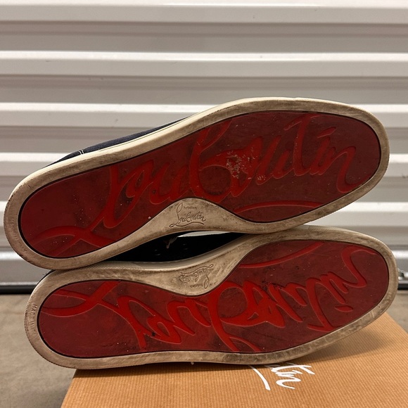 CHRISTIAN LOUBOUTIN LOUIS FLAT SNEAKERS - Picture 5 of 6